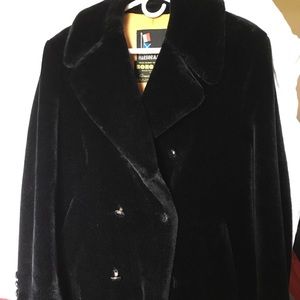 Black Fur coat